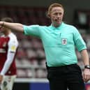 Referee Alan Young had both sets of players up in arms over some of his decision-making during Saturday's game.