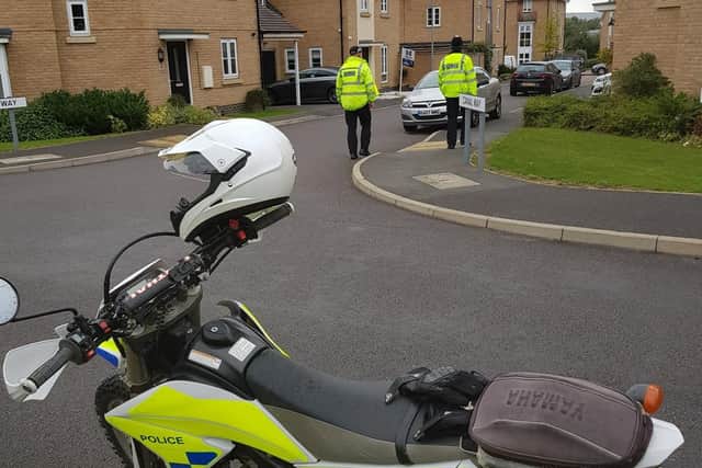 Police are increasing their presence in the Pineham Lock area. Photo: Northamptonshire Police