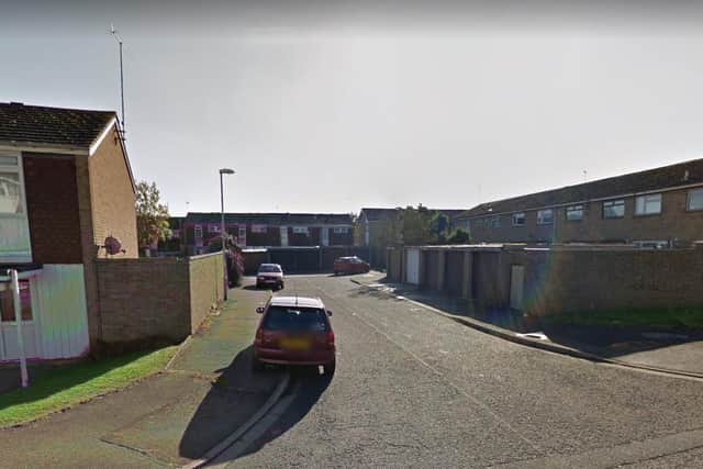 Police were called to the cul-de-sac, The Briars, to break up a large group. Picture: Google Maps.