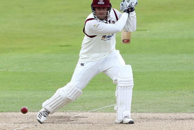 Charlie Thurston was Northants' leading run-scorer in the Bob Willis Trophy