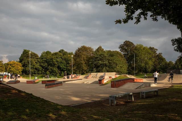 Radlands Plaza skatepark off Bedford Road, Northampton. Photo: Leila Coker