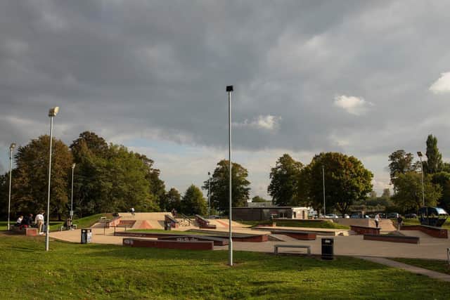 Radlands Plaza skatepark off Bedford Road, Northampton. Photo: Leila Coker