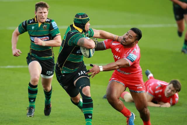 Shaun Adendorff started at No.8 for Saints against Sale