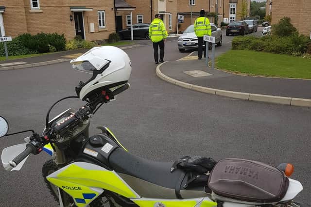 Local police have put extra officers on the beat around the estate to reassure residents