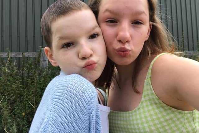 Maisie and her life-saving sister Cecily