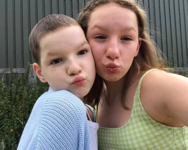 Maisie and her life-saving sister Cecily
