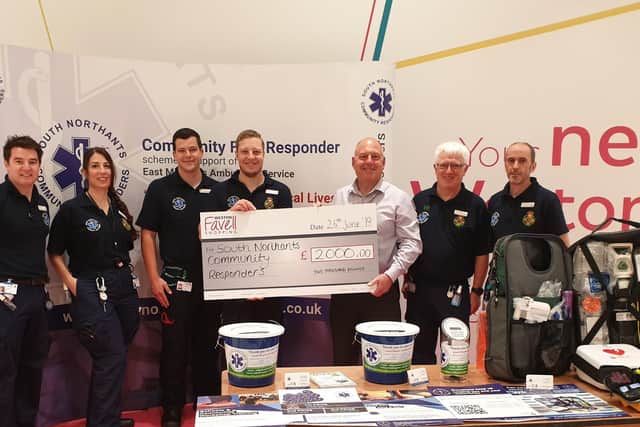 The extra money was donated by the shopping centre bosses after Covid restrictions limited the support they could offer.