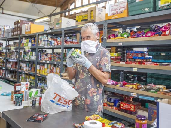 Northamptonshire's food banks and charities can apply for up to £75,000 to help  cope with the strain of the pandemic.