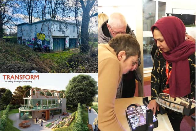 Almas' design for an ecology centre on the Racecourse could become a reality- - but it needs your help.
