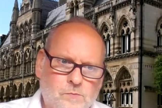 Northampton Borough Council leader Jonathan Nunn during the weekly Northamptonshire coronavirus press conference today (Friday, October 2)