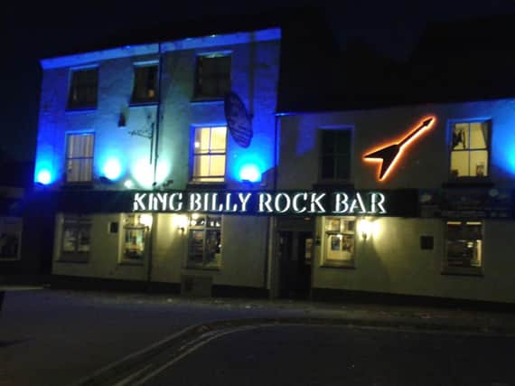 The King Billy Rock Bar is calling for customers to support it this weekend - or it might not make it to the next one.
