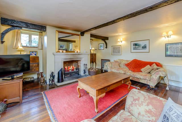 The home still has many original features.