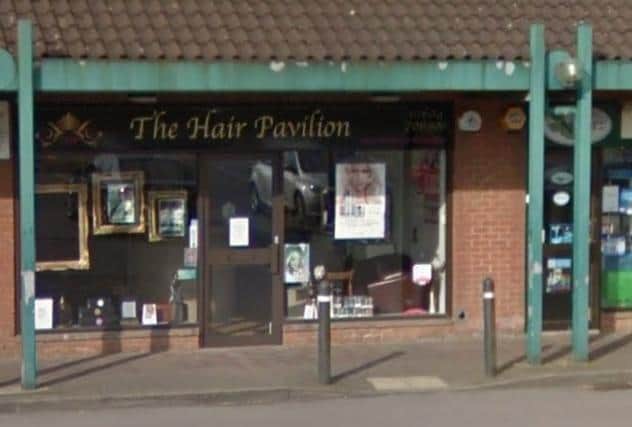 Burglars stole £3,000 worth of professional hairdressing electrical goods from The Hair Pavillion in Wootton.