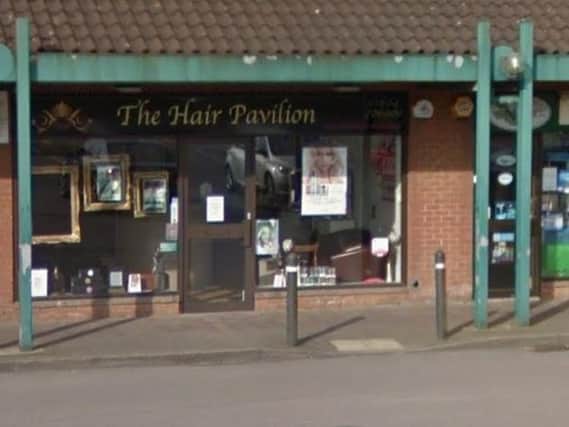 Burglars stole £3,000 worth of professional hairdressing electrical goods from The Hair Pavillion in Wootton.