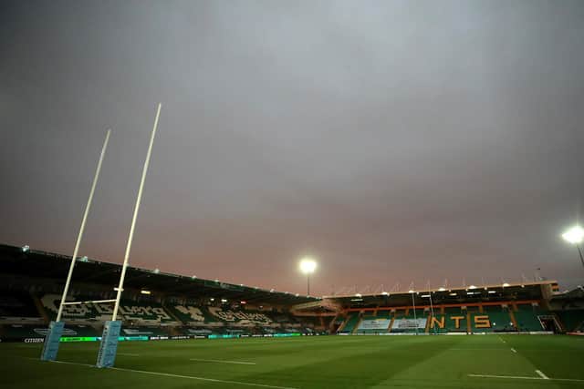 Franklin's Gardens looks set to remain empty for some time yet