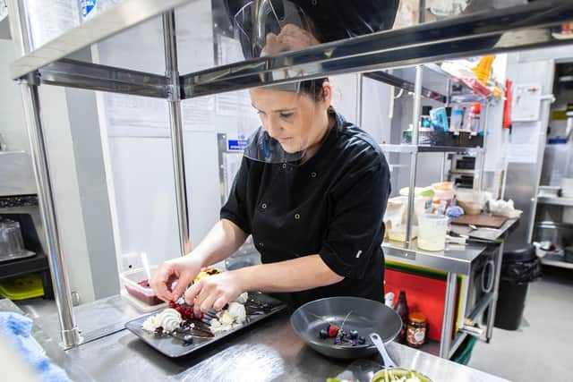 Paulina opened her kitchen on August 1 where she makes everything from scratch. Pictures by Kirsty Edmonds.