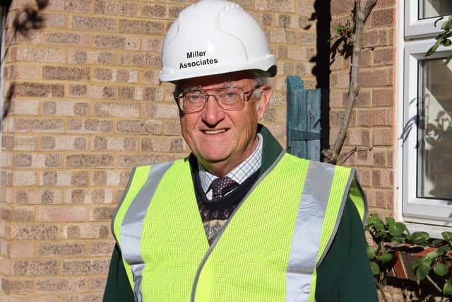 William Miller, a retired ecologist, has worked hard to get the funding needed for this project.