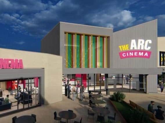 A CGI image of how the new Arc Cinema in Daventry will look. Image courtesy of Daventry District Council