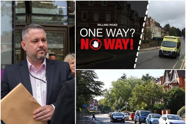 A petition to stop a county council proposal to turn Billing Road into a one-way street has reached over 500 signatures.