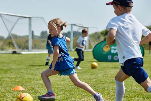 McDonald’s Fun Football Centres are back in Northamptonshire