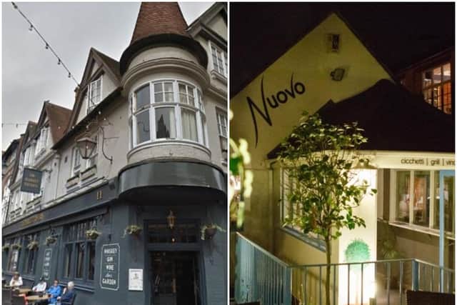The Market Tavern in Fish Street and Nuovo in Abington Street