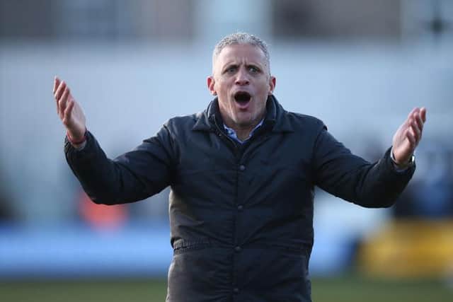 Keith Curle will rev up his players for their derby clash with Peterborough United.