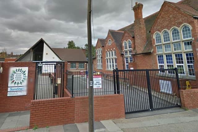 Vernon Terrrace Primary School sent a letter to parents and staff informing them of the positive test