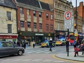 Police were on the scene within four minutes of the 999 call