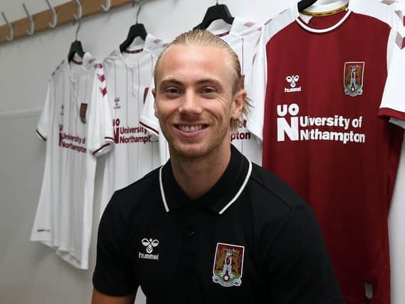 Joseph Mills was one of 11 signings to join the Cobblers this summer.