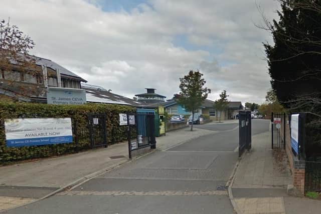 St James Primary School has closed today (October 20). Photo: Google Maps.