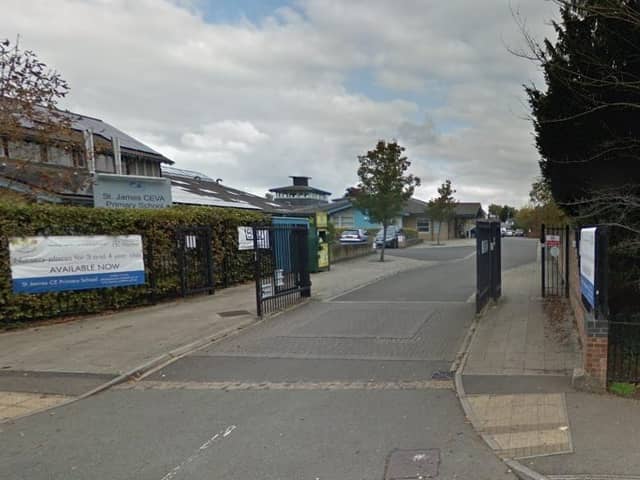 St James Primary School has closed today (October 20). Photo: Google Maps.