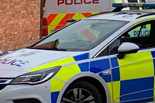 Police are appealing for witnesses to the incident which they have described as 'suspicious'