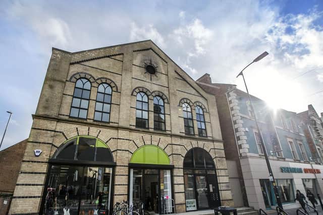 The Old Chapel on Abington Street, Northampton, has been completely restored after the fire in 2018