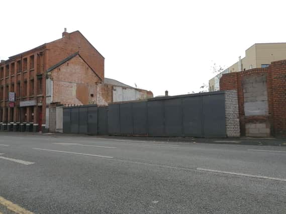 The vacant site on St Michael's Road that has been earmarked for development.
