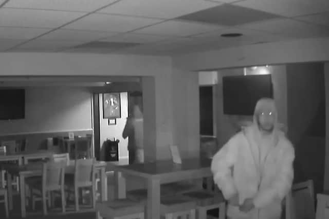 Police want to speak to four males.