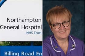 The director of midwifery at Northampton General Hospital has explained why restrictions remain in place.