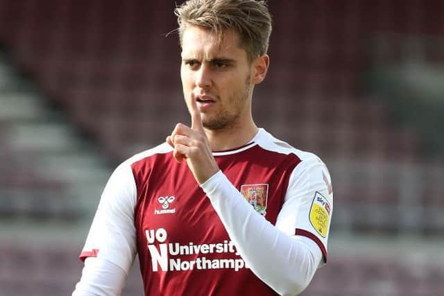 Cobblers striker Danny Rose