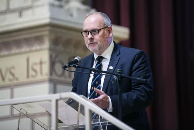 Northampton Borough Council leader Jonathan Nunn