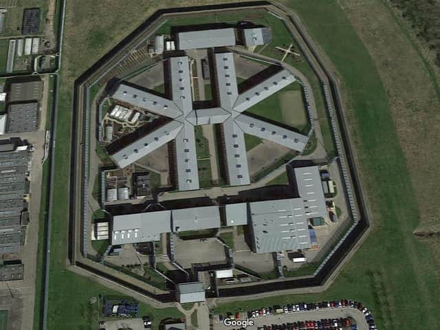 Rye Hill prison is on the Northamptonshire border, north of Daventry