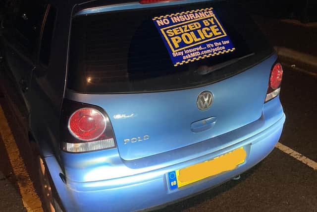 The driver was delivering a takeaway — but the meal never made it. Photo: @Northants_RCT