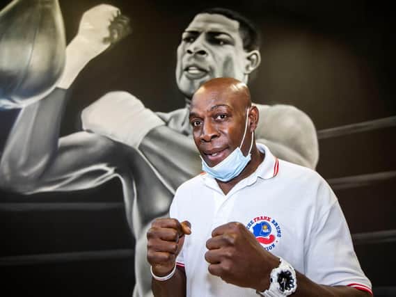 Boxing superstar Frank Bruno has created a gym in Northampton where mental wellbeing and sport go hand in hand. Pictures by Kirsty Edmonds.