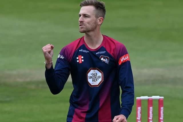 Northants left-arm spinner Graeme White