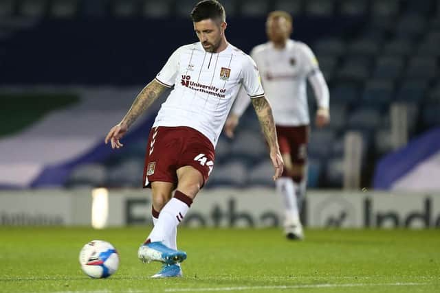 No Cobblers player attempted more passes than Alan Sheehan against Wigan.