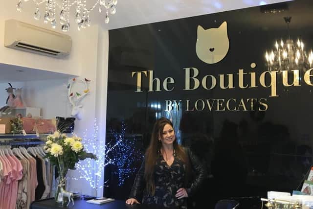 Lisa Newlyn-Jones has opened a new boutique shop just two days before the second national lockdown.