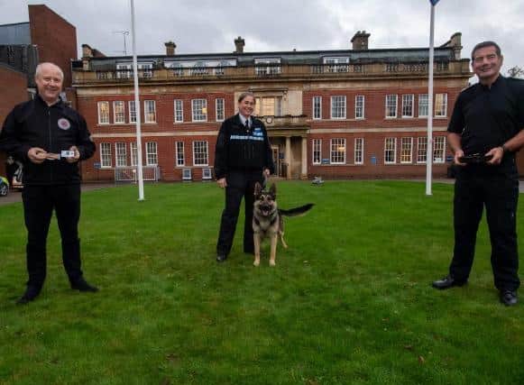The graduation ceremony took place last Thursday (October 29) at Northamptonshire Police headquarters in Wootton Hall Park.