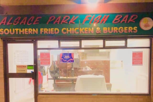 The former fish and chip shop will reopen as an Indian takeaway that also serves fast food such as kebabs.