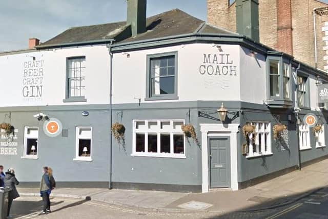 The Mailcoach on Derngate, Northampton. Photo: Google