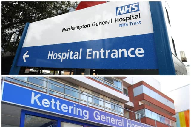 NHS staff at Kettering and Northampton were treating 88 coronavirus patients by Wednesday