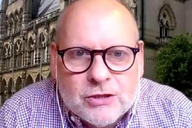 Northampton Borough Council leader during the virtual Northamptonshire coronavirus press conference today (Friday, November 6)