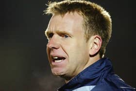 David Oldfield in caretaker charge of Oxford United in 2004.
